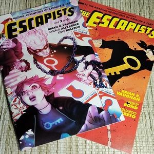 Vintage Dark Horse Comics, the Escapists (1, and 2 of 6)